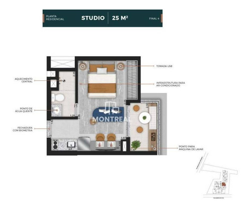 Imagem 20 de 30 de Apartamento À Venda, 25 M² Por R$ 351.433,00 - Vila Buarque - São Paulo/sp - Ap2507