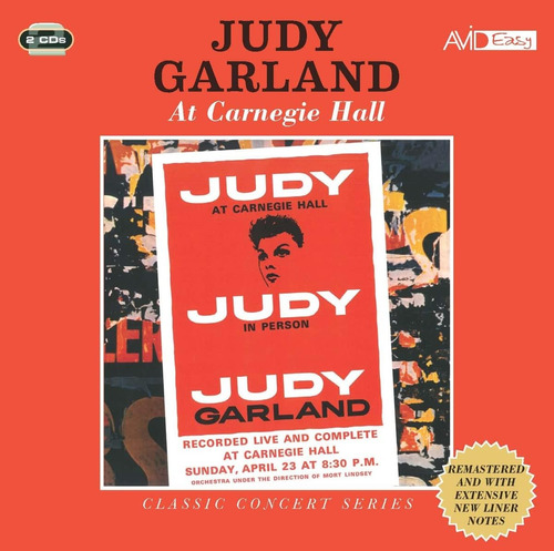 Cd: Judy Garland At Carnegie Hall