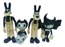Comprar Bendy And Ink Machine 4 Figuras Articulada Boris Y Bendy Luz