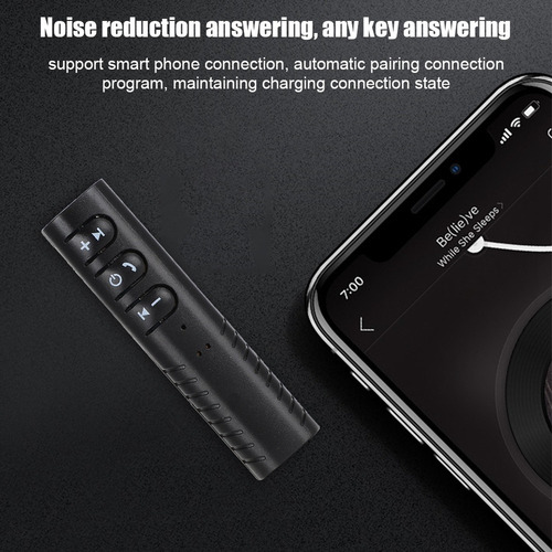 U Mini Coche Bluetooth 4.1 Usb 3.5mm Receptor De Audio