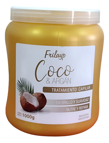 Frilayp Baño De Crema X Btx 1kg + Coco 1kg + Keratina 1kg