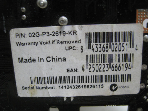 Defeito Placa De Video Aevga Geforce Gt610 2gb Gddr3 64bits (Usado)