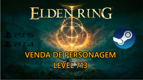 Elden Ring - Personagem Completo 100% Ps4/ps5/steam