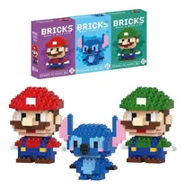Comprar Mini Bloques Armables 3d Personajes Variados