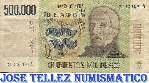Bottero 2507 500000 Pesos Ley 18188 Serie A B+ Palermo (Usado)
