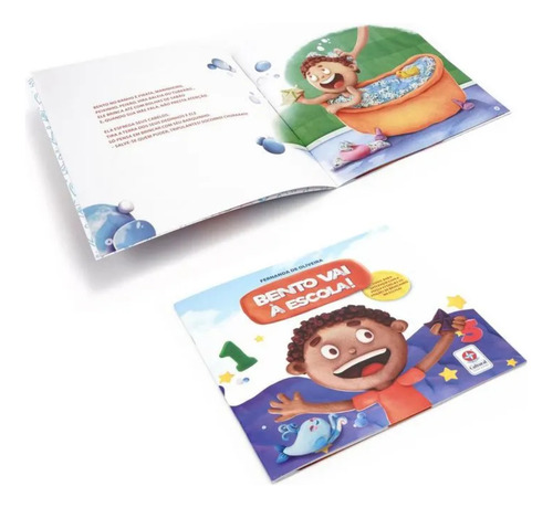 Bento Vai A Escola Livro Interativo Com Massa Estrela