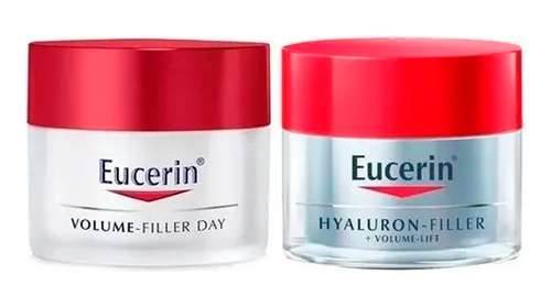Combo Eucerin Hyaluron Filler Volume Lift Crema Noche + Dia