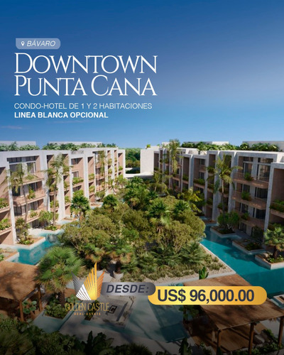 Proyecto De Apartamentos En Downtown  Punta Cana  República Dominicana (2626)
