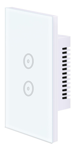 Imagen 1 de 5 de Interruptor Switch Inteligente Wifi 2pines Google Alexa Tuya