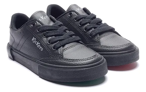 Zapatillas kickers negras hotsell