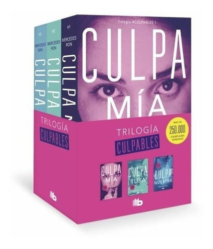 Libro: Trilogia Culpa Mia - Culpa Tuya - Culpa Nuestra