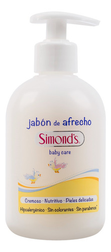 Simonds Baby Care Jabón De Afrecho 340 Ml