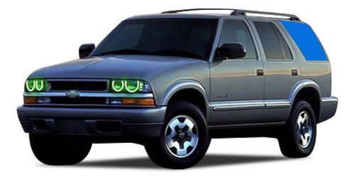 Vidrio Lateral Trasero Izquierdo Chevrolet Blazer 1995-2005