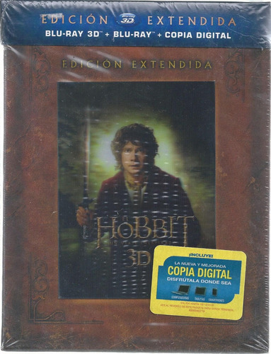 El Hobbit Un Viaje Inesperado Bluray 3d+2d Edición Extendida