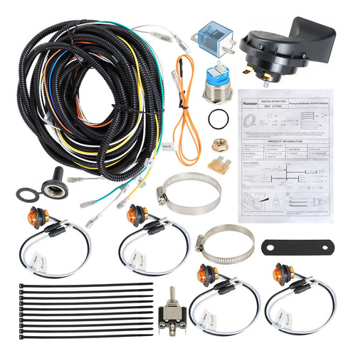 Kit Luces Intermitentes Honda Big Red 700 Muv700 2012