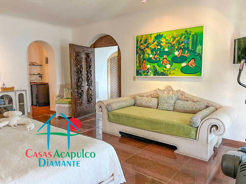 Cad Villa Alejandra. Terraza Con Asoleadero, Alberca Privada Y Cancha De Tenis