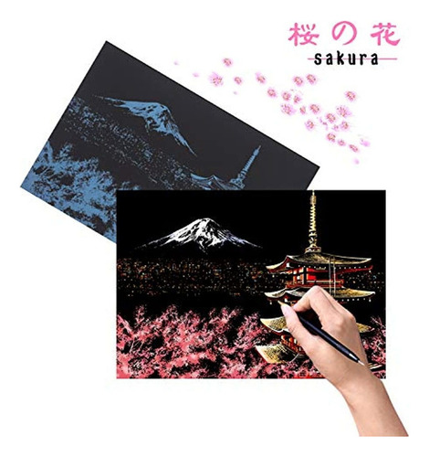 Papel Mágico Para Rascar Pintura Para Rascar Regalo Creativo