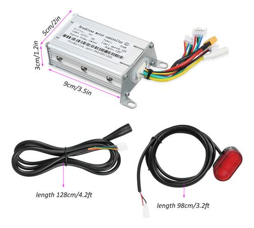 Controlador Motor Scooter Eléctrico 30v 350w Con Pantalla Di
