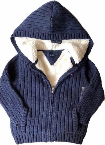 Campera Lana Corderito Tommy Hilfiger Fiesta Bautizmo Ultima