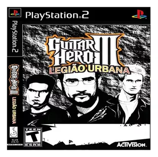 Guitar Hero Iii Legião Urbana - Jogo Ps2 Playstation 2