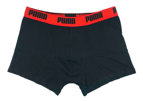 Puma Boxer Lifestyle Hombre Basic Negro-rojo Ras