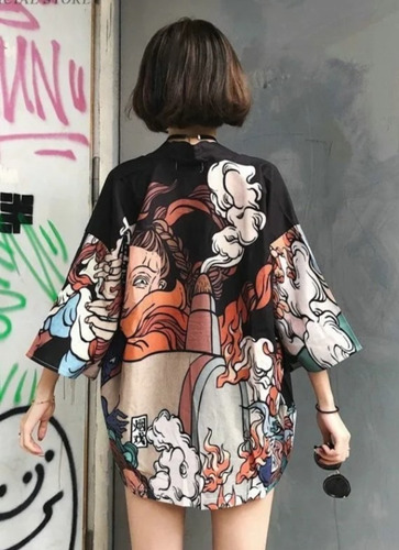 Kimono Saco Gran Poder En El Arte Callejero (cambio Empaque)