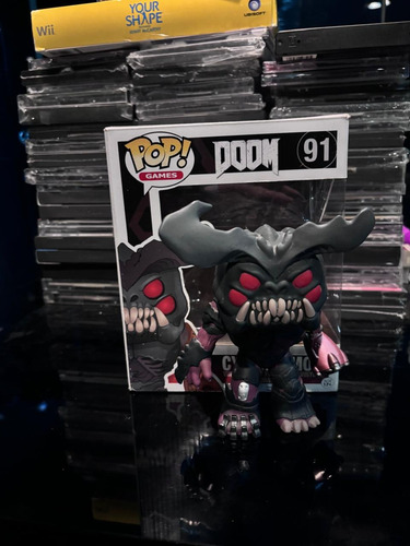 Funko Pop Doom Cyberdemon #91 (Usado)