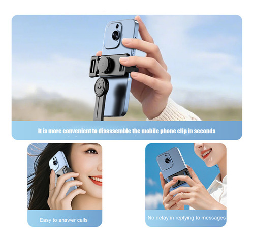 Teléfono Portátil Bluetooth R, Bastón Para Selfies, Acero In