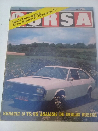 Revista Corsa 328 (1972) García Veiga Nurburgring F1 Ickx