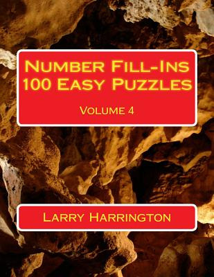 Libro Number Fill-ins 100 Easy Puzzles Volume 4 - Harring...