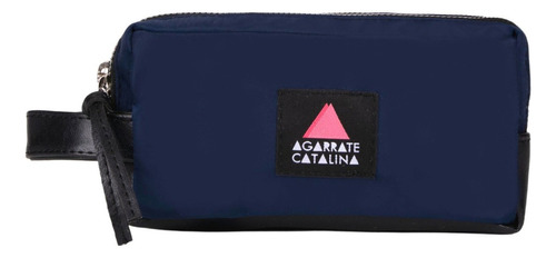 Cartuchera Agarrate Catalina Med 2 Divisiones Color Azul