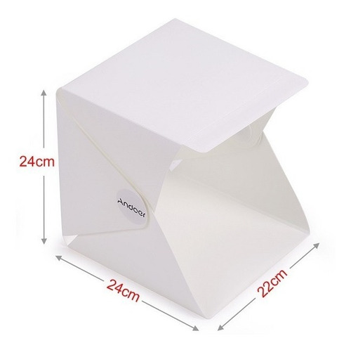 Mini Caja Luz Led Studio Estudio Lightbox Plegable Portatil