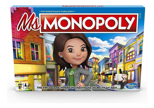 Monopoly Ms.- Juego De Mesa Para Niños De 8 Años En Adel Mpy