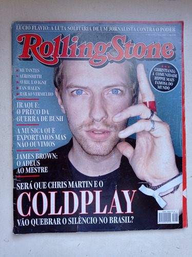 Revista Rolling Stone Nº 5 - Fev/2007 - Coldplay 