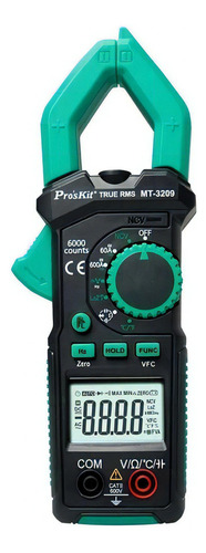 Pinza Amperométrica Digital True RMS - NCV - Luz - Temperatura