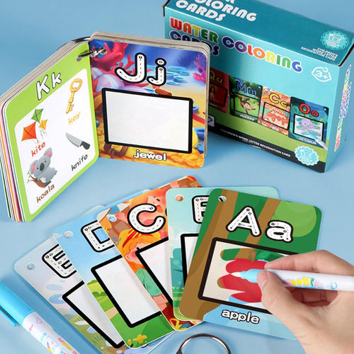 Libro De Dibujo De Agua Para Niños Tarjetas Para Colorear De