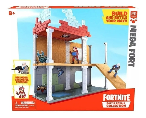 Imagen 1 de 4 de Set De Juego Fornite Armable 8 Figuras De Persnajes (oferta)