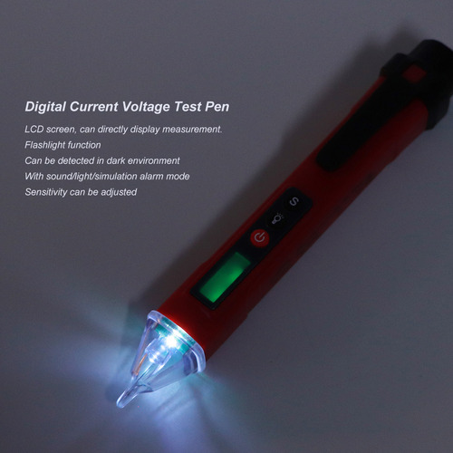 Pluma De Prueba Del Detector De Voltaje Ac121000v Pluma