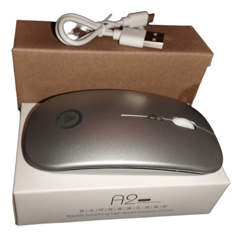 Mouse Inalámbrico Recargable Ultra Slima2 (clic Silencioso)