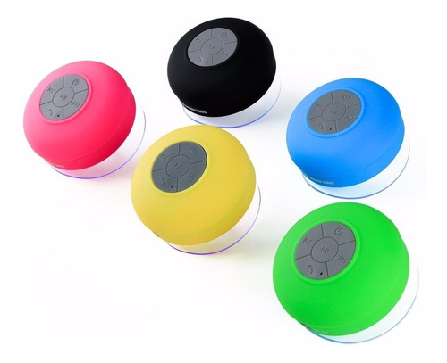 Parlante Bluetooth Recargable Para La Ducha Resistente Agua!