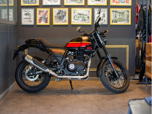 Imagen 25 de 25 de Royal Enfield Scram 411 Blazing Black Entrega Inmediata