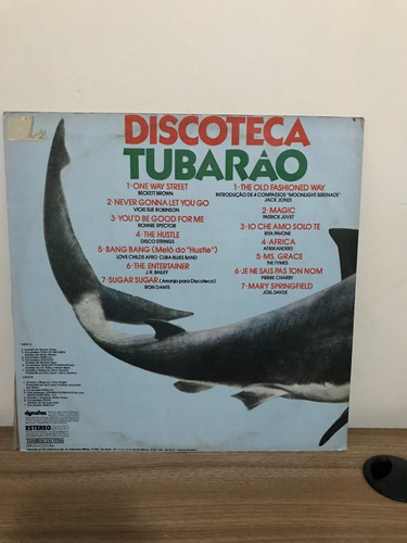 Imagem 2 de 2 de Lp - Discoteca Tubarão