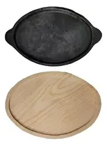 Comprar 15 Comal Platos De Hierro Fundido Ovalado Para Carnes