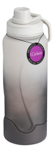Garrafa Squeeze 1,1 Litros Guadalupe Topget - Cinza