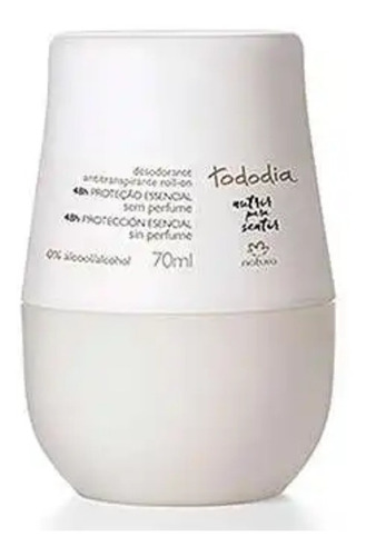 Kit Com 2 Desodorantes Natura Roll-on Sem Perfume Todo Dia