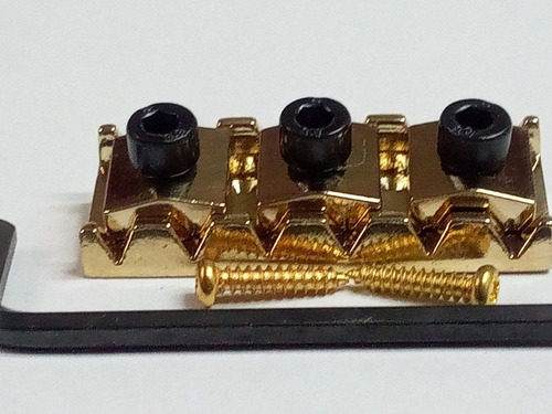 Imagen 1 de 3 de Candado Para Guitarra Eléctrica Dorado