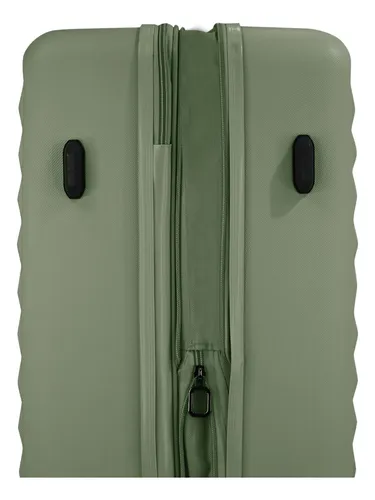 Maleta Toronto M Expandible Y Tsa Verde Olivo Head