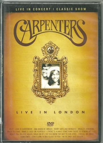 Carpenters - Live In London - Dvd