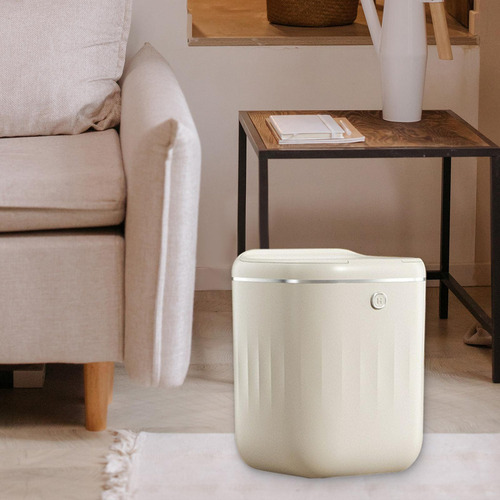 Cubo De Basura Inteligente Con Sensor De Movimiento Para
