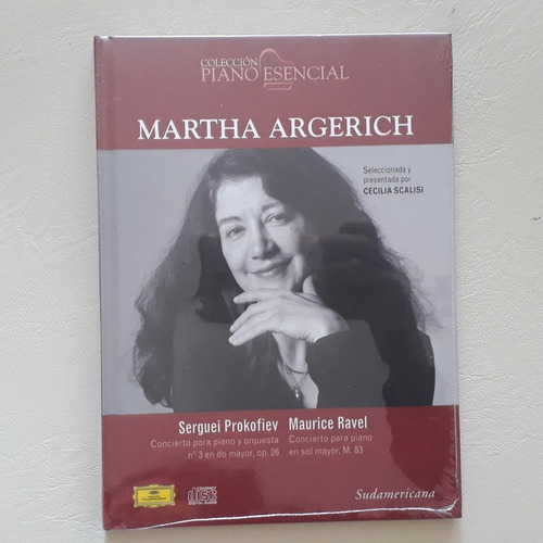 Coleccion Piano Esencial Martha Argerich Cd + Libro